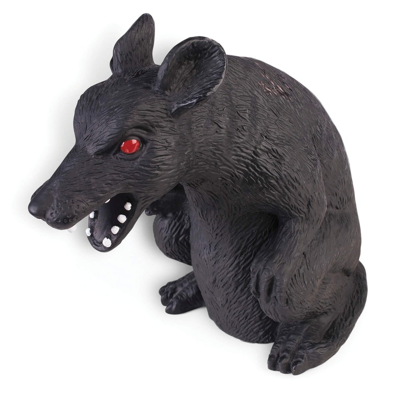 Scary horror rat figure