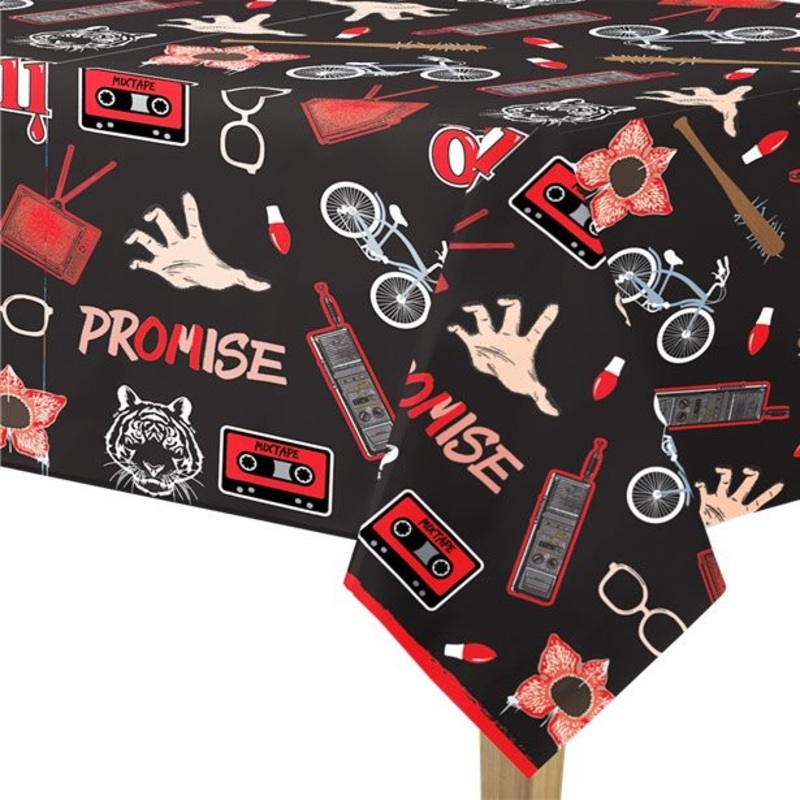 Stranger Things paper tablecloth 243cm