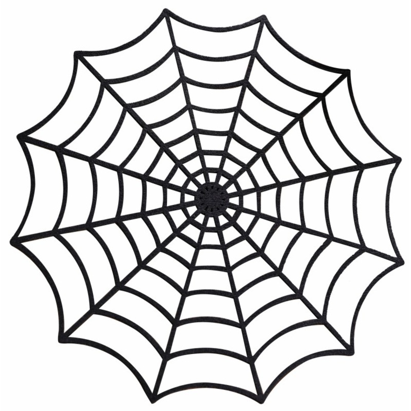 Table Place Mat Spider Web