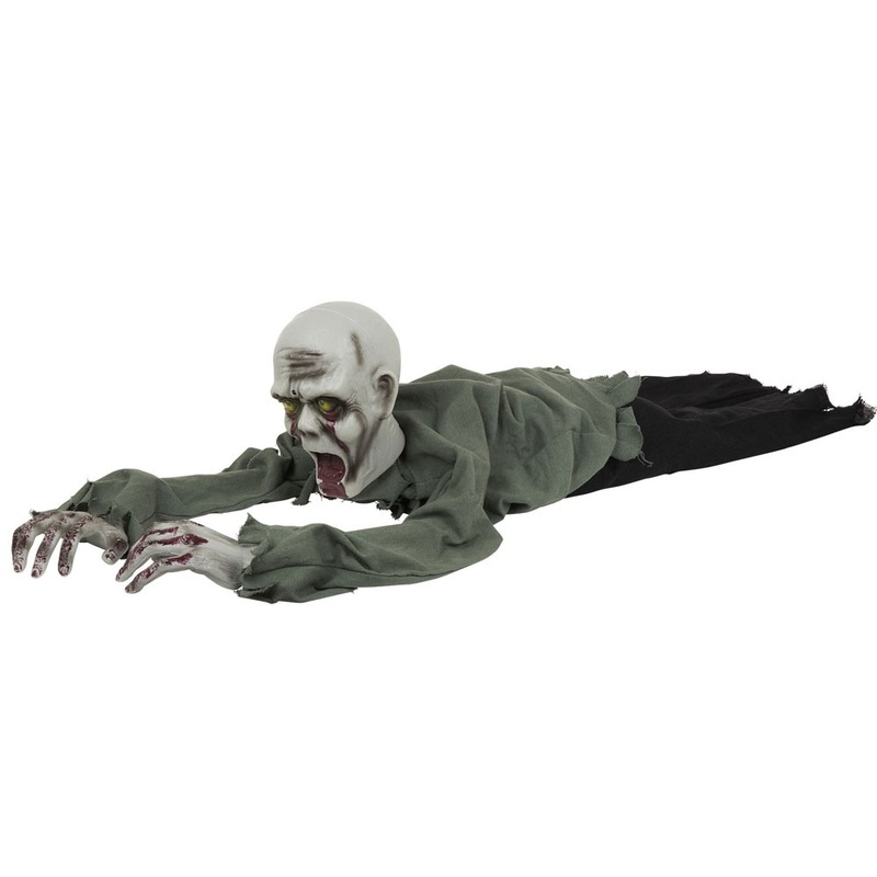 Zombie creeping Halloween decoration