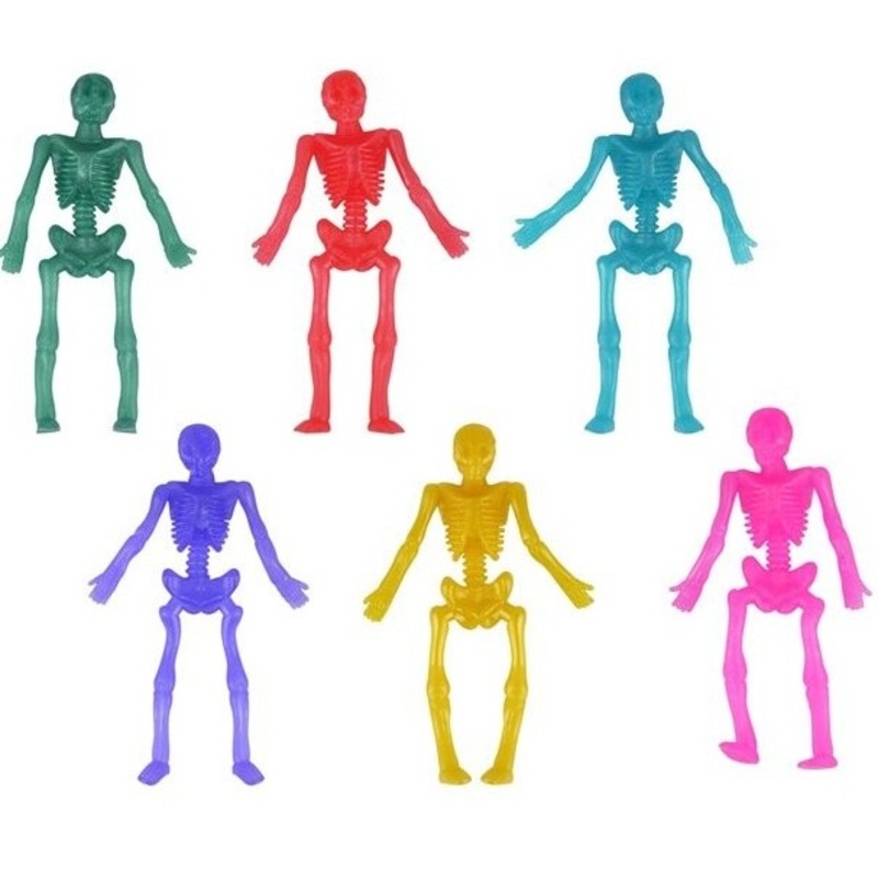 1 stretchable Halloween skeleton