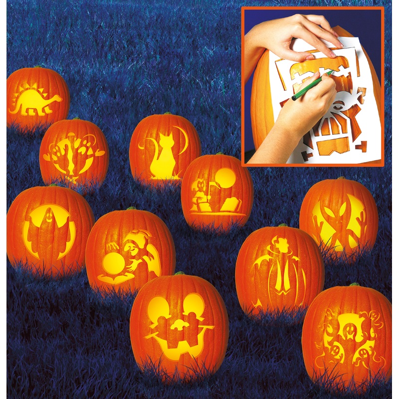10 pumpkin carving templates