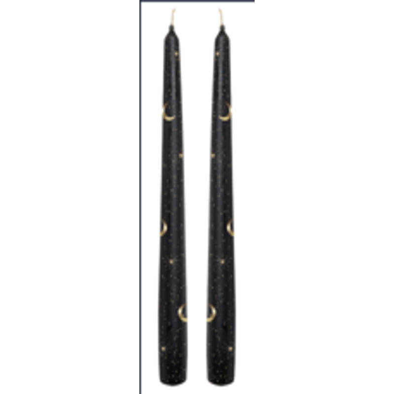 2 taper candles - witch season