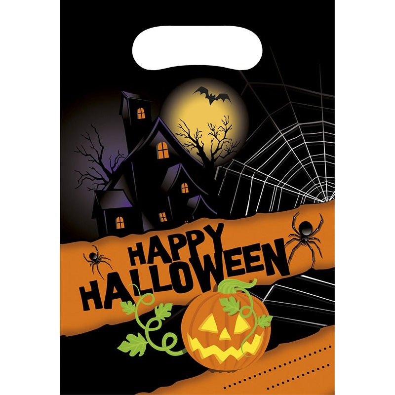 6 Happy Halloween gift bags