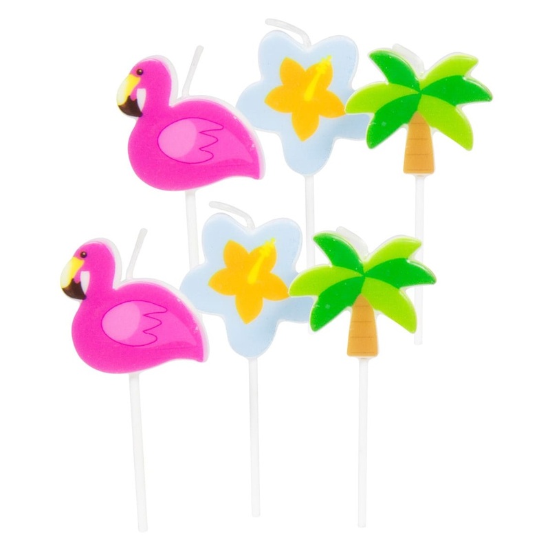 6 South Seas longing cake candles