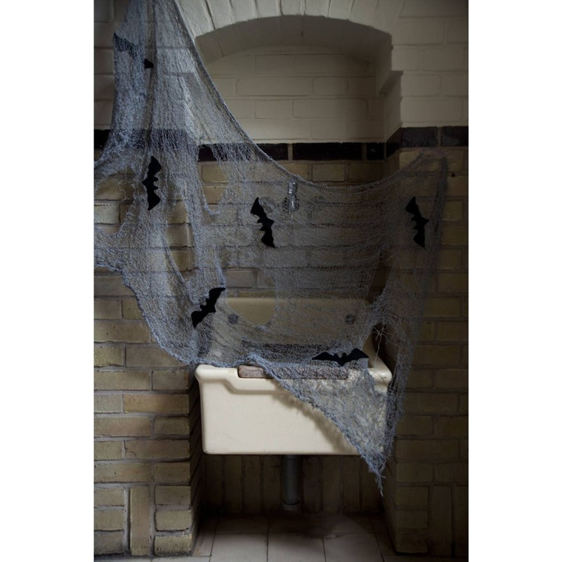 Bat-covered curtain 1.5m x 75cm
