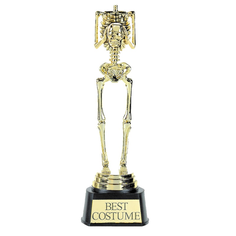 Best Halloween Costume Trophy 24cm