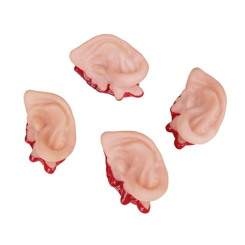 Bloody Halloween ears 4x6cm