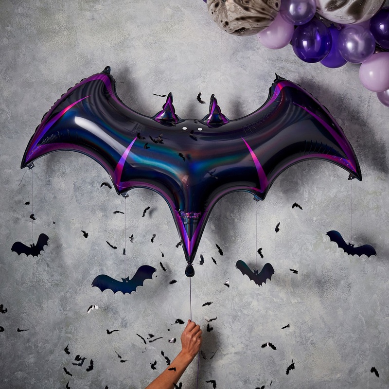 Creepy Castle Bat Foil Balloon