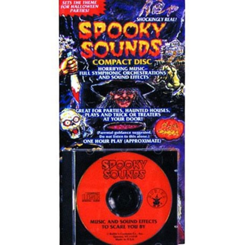 Creepy scary sounds CD