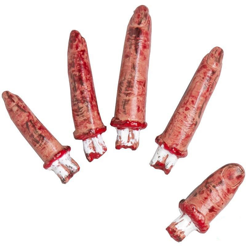 Cut off fingers scream Halloween decoration