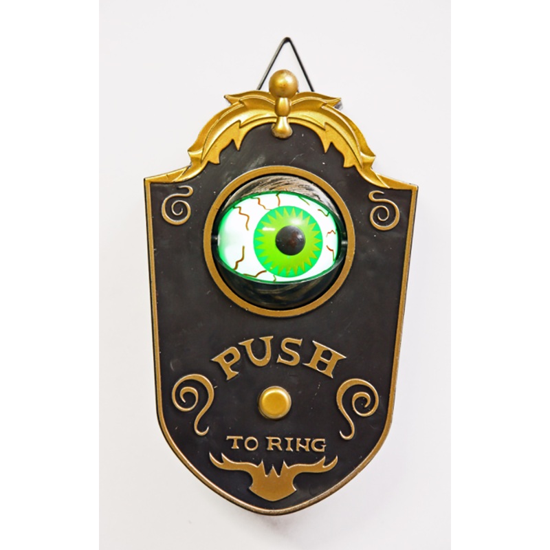 Doorbell with a moving eye