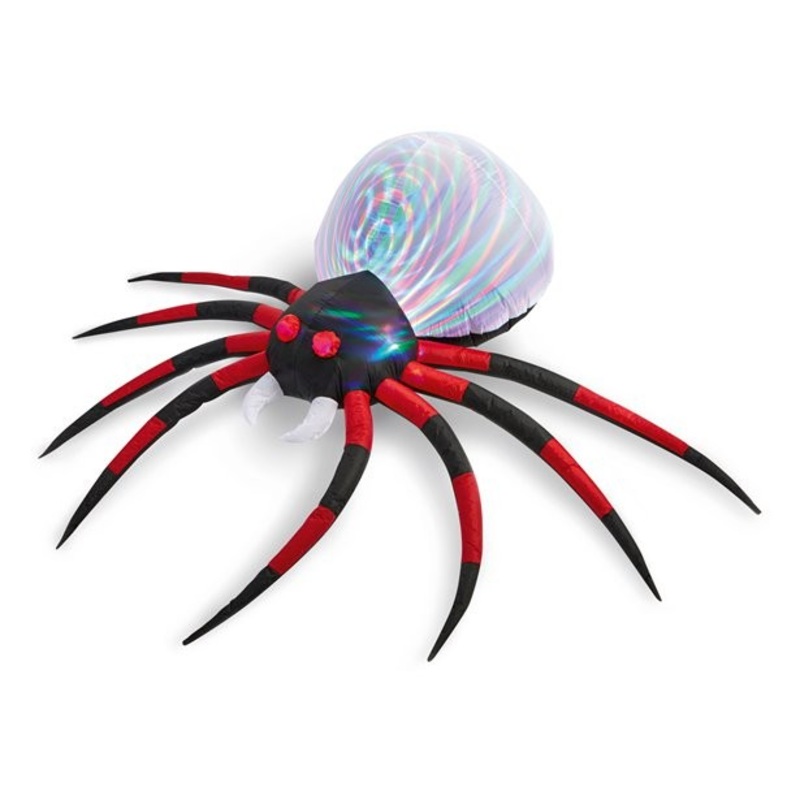 Giant inflatable LED spider 2.4m