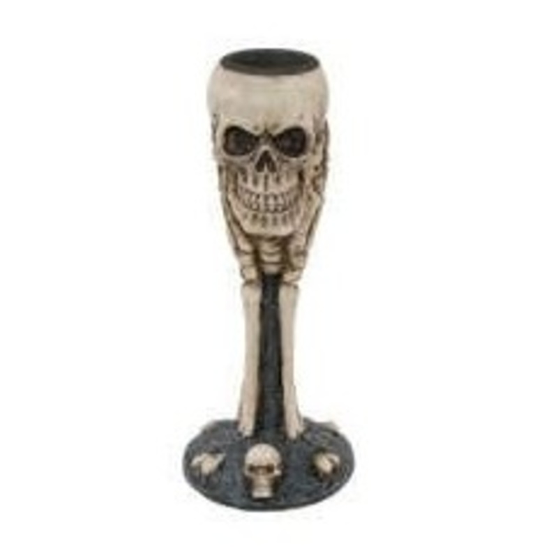 Grave Guardian Candlestick 13cm