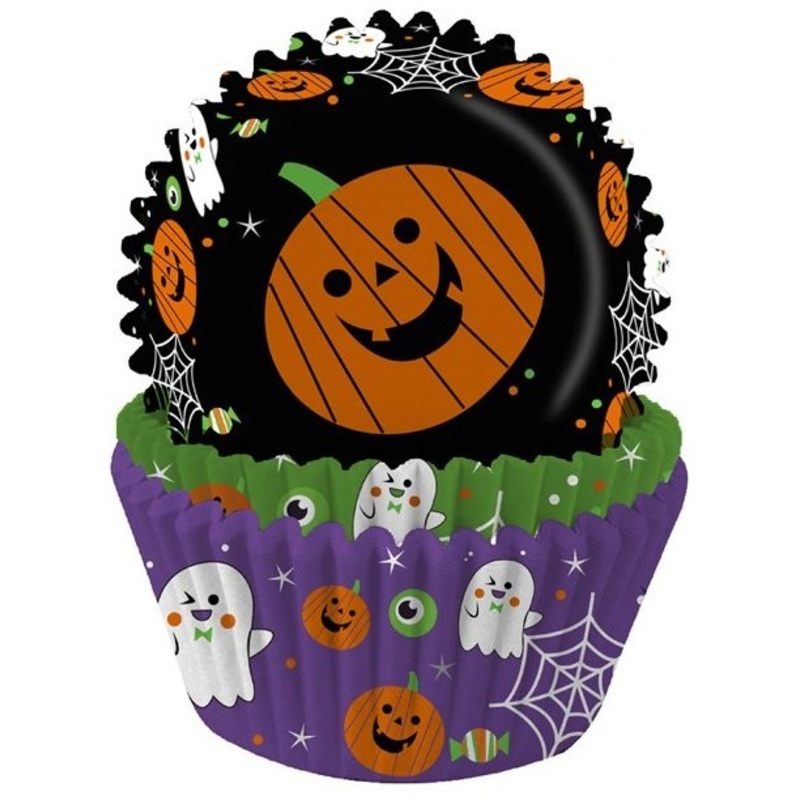 Halloween haunted monster muffin pans