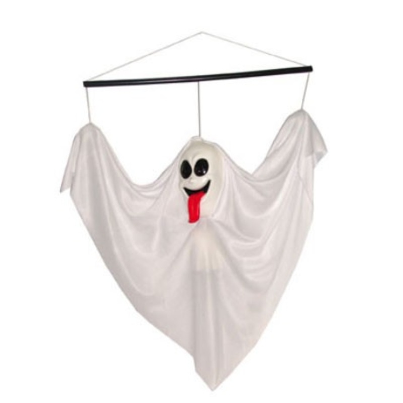 Hanging ghost with light and sound effect 60cm