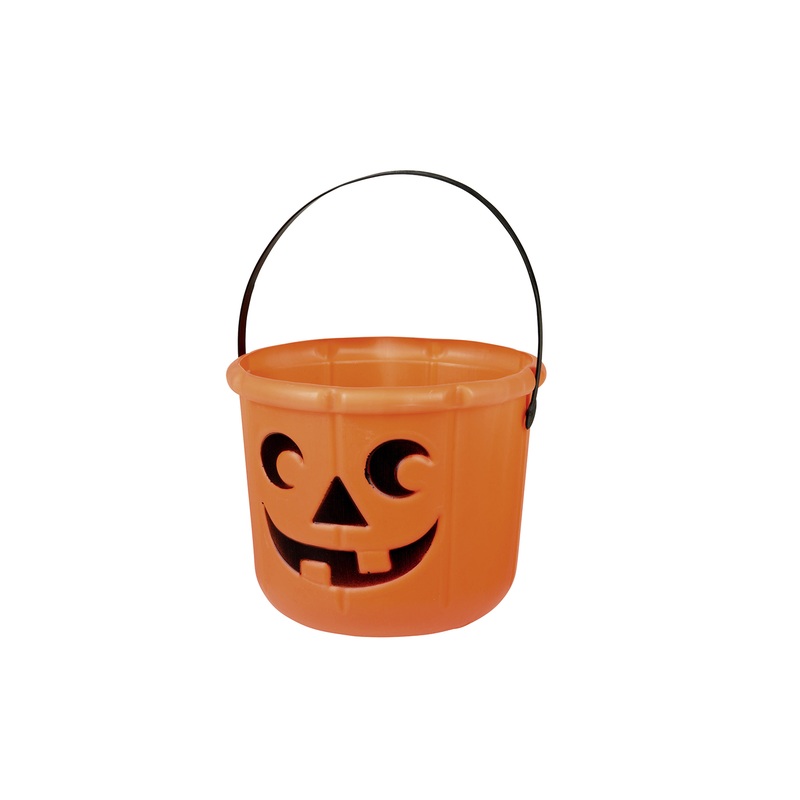 Happy Halloween Trick or Treat collecting bin 18x14cm