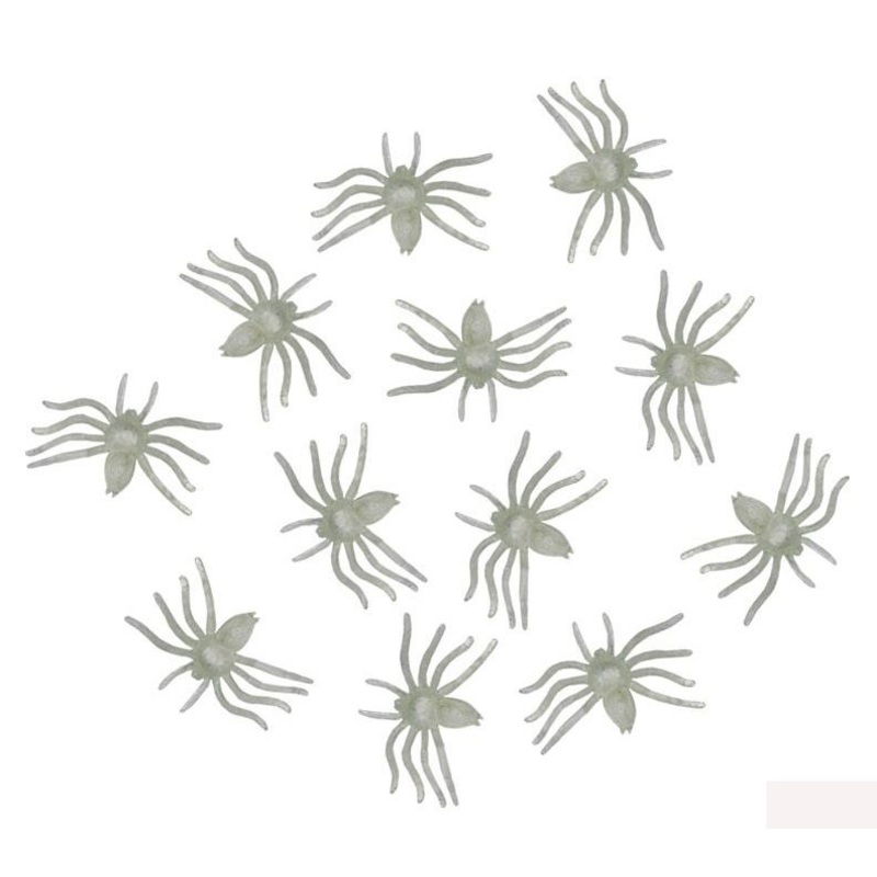 Luminous black widows 12 pcs
