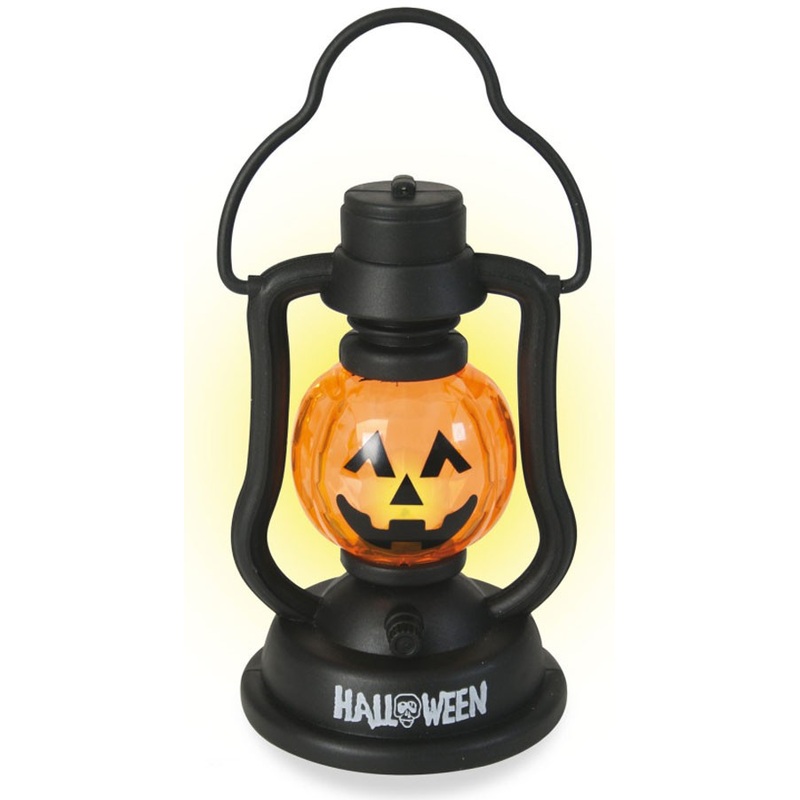 Pumpkin lamp small Halloween decoration 11cm