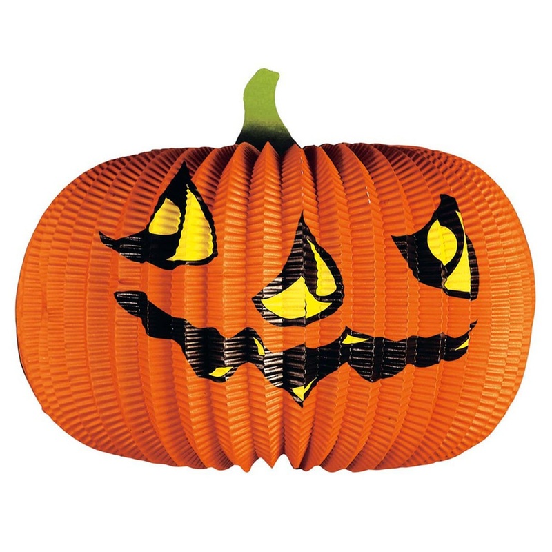 Pumpkin Shaped Lantern 40cm