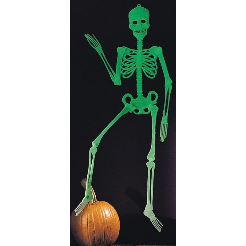 Skeleton noctilucent Halloween decoration 91cm