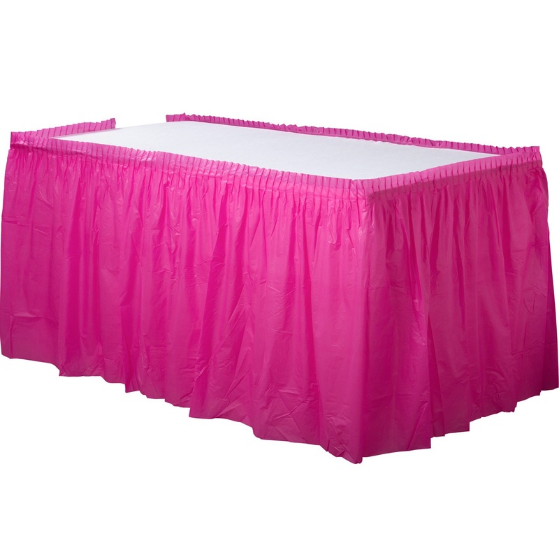 Table border Mila fuchsia 4.26mx 73cm
