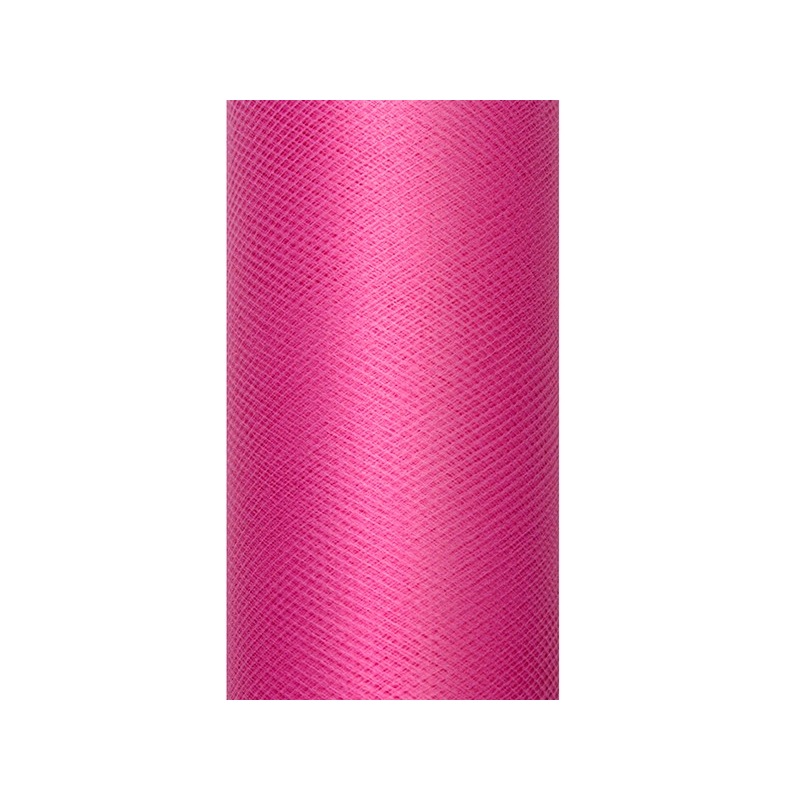 Tulle fabric Luna pink 9m x 80cm