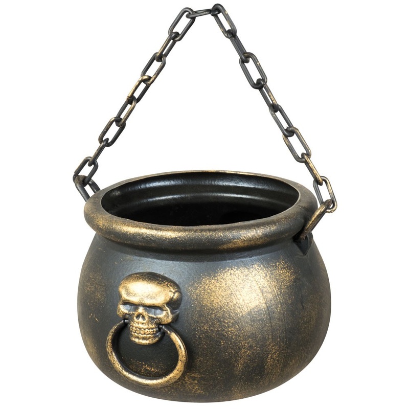 Wooland kettle skull 13 x 19cm