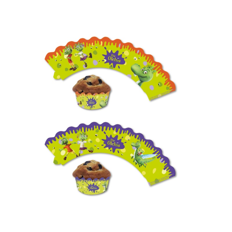 12 The Olchis Muffin Banderoles