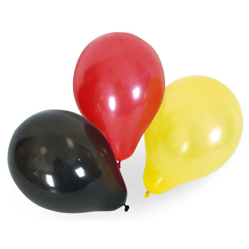 15 Germany fan balloons