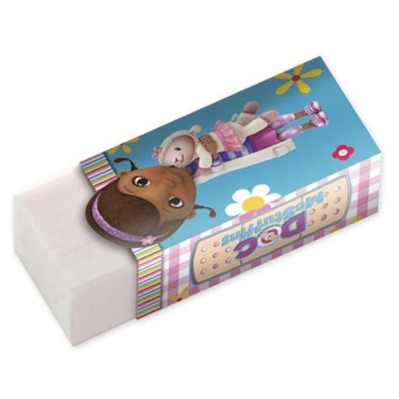 4 Doc McStuffins Animal World erasers