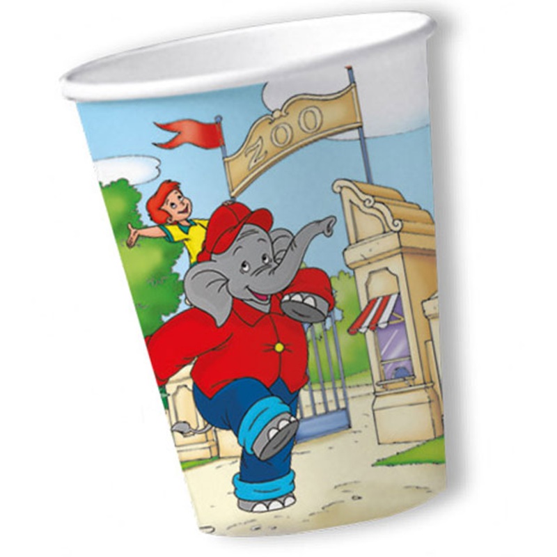 8 Benjamin Blmchen cups 200ml