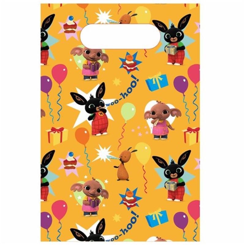 8 Bing Party gift bags
