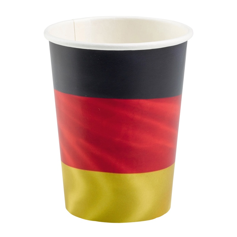 8 Germany paper cups 266ml