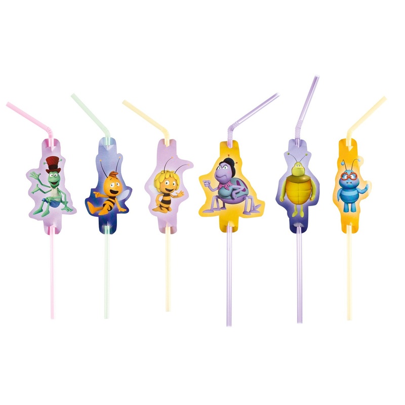 8 Maya the Bee straws