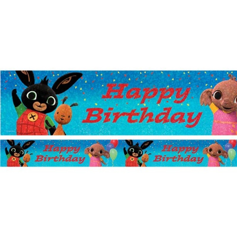 Bing birthday banner 2.7m