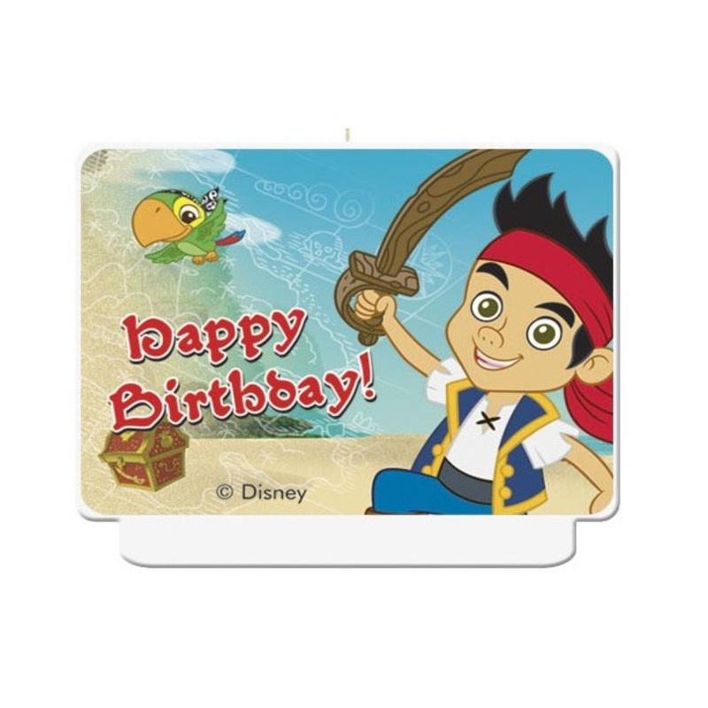 Captain Jake Never Land Party Happy Birthday candle
