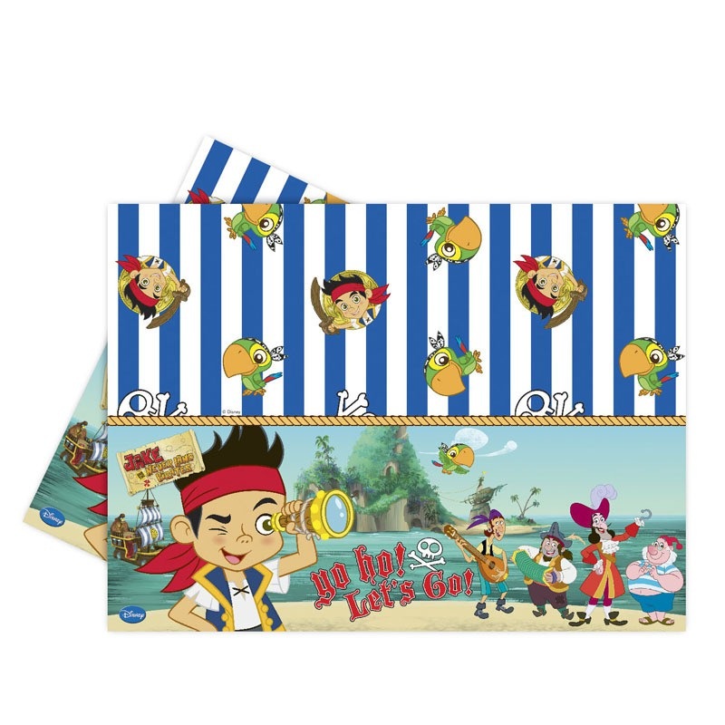Captain Jake Neverland Party tablecloth 120 x 180cm