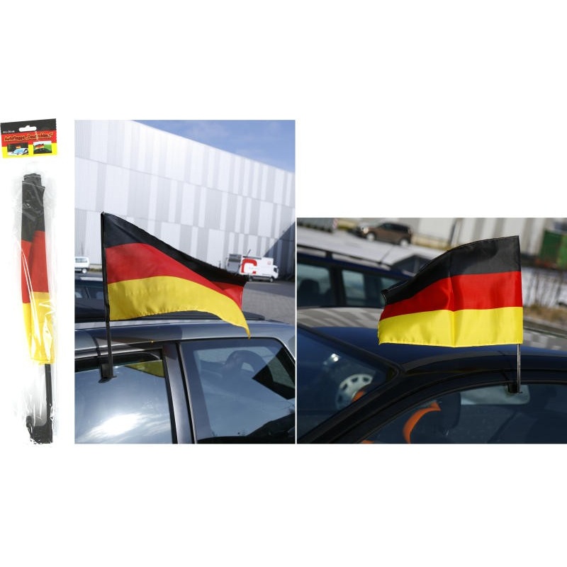 Car flag Germany 45 x 30cm with stick