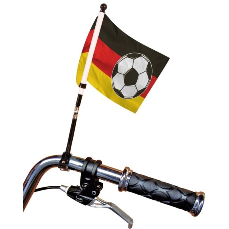 Football bicycle flag Germany