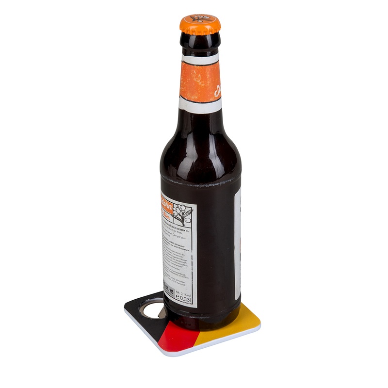Germany coaster with bottle opener