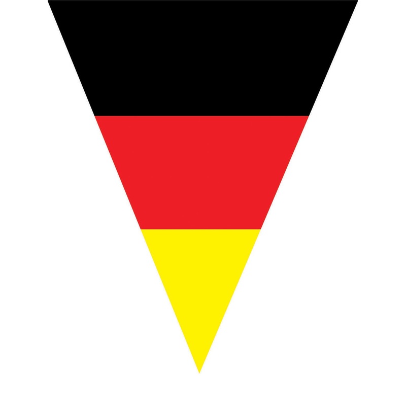 Germany flags pennant chain 5m