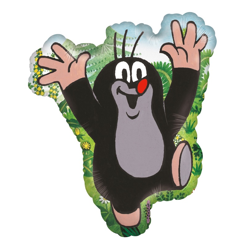Large mole foil balloon 56 x 47cm