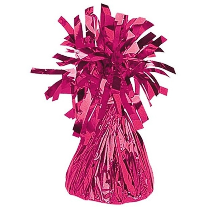 Magenta foil balloon weight 170g