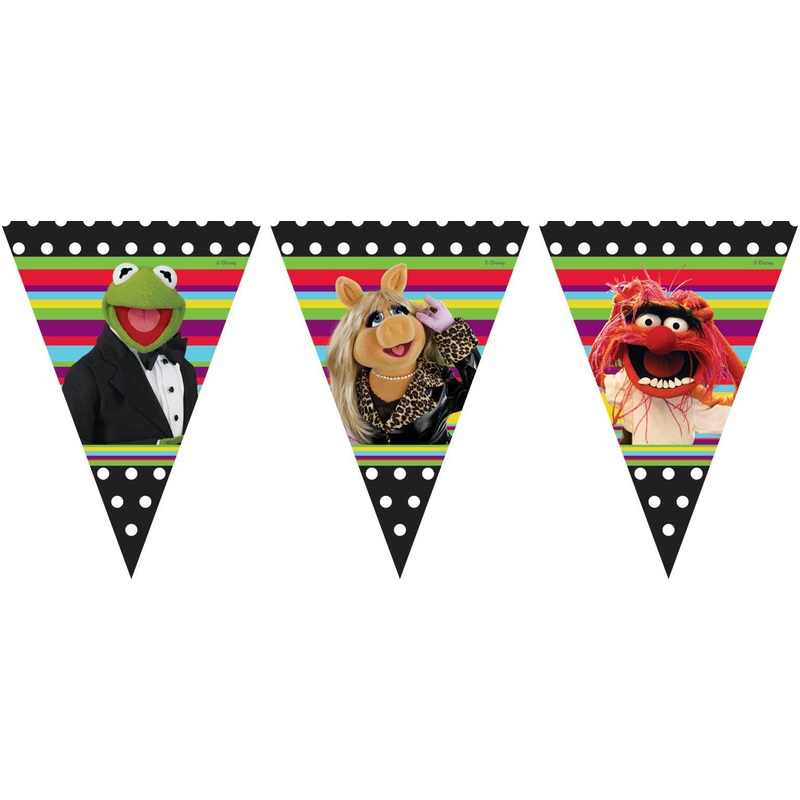 Muppets Kermit And Friends pennant garland 300cm
