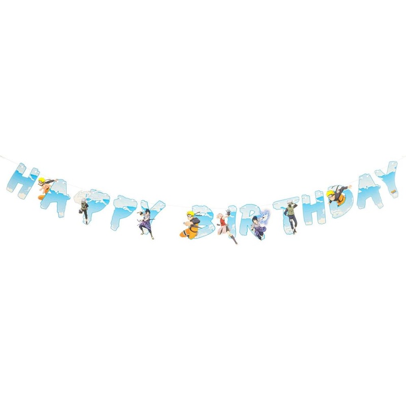 Naruto birthday garland 2m