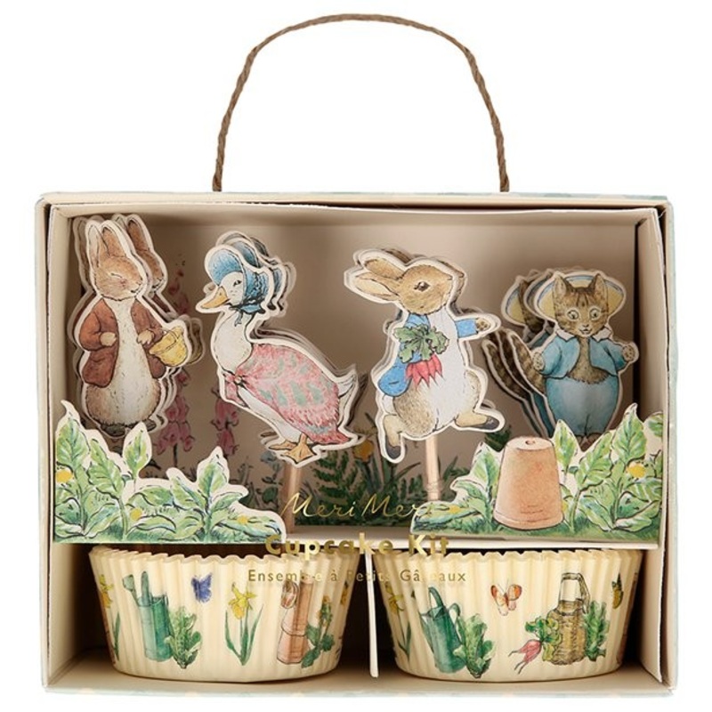 Peter Bunny Cupcake Set 24 pieces