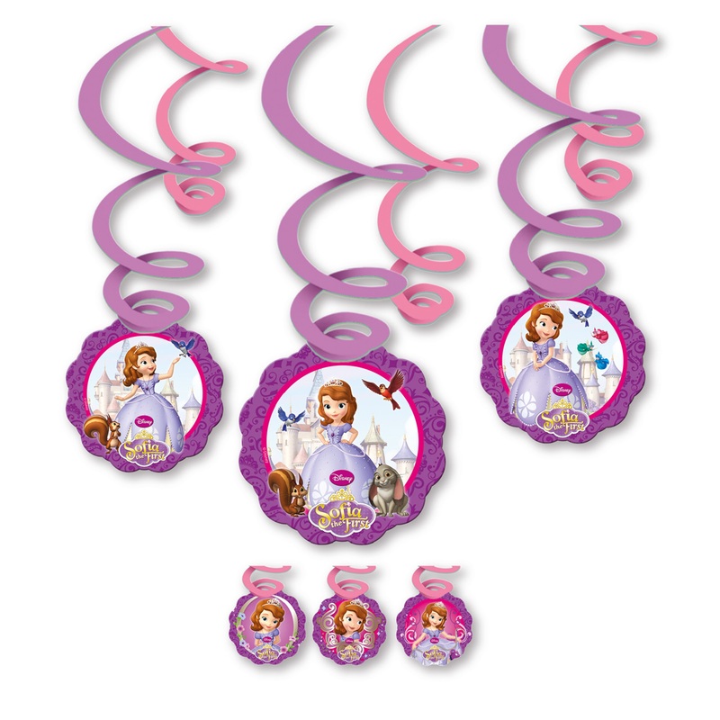 Sofia The First Happy Birthday Swirl Chain 15x60cm