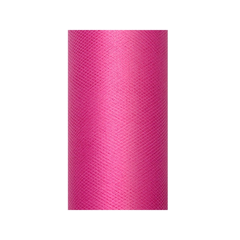 Tulle fabric Luna pink 9m x 50cm