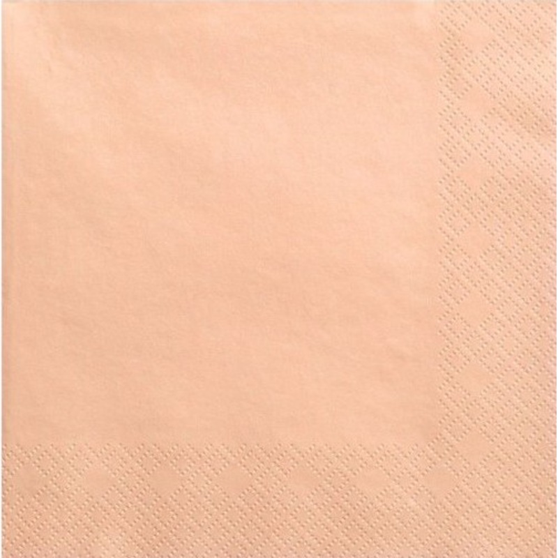 20 napkins Scarlett peach 33cm